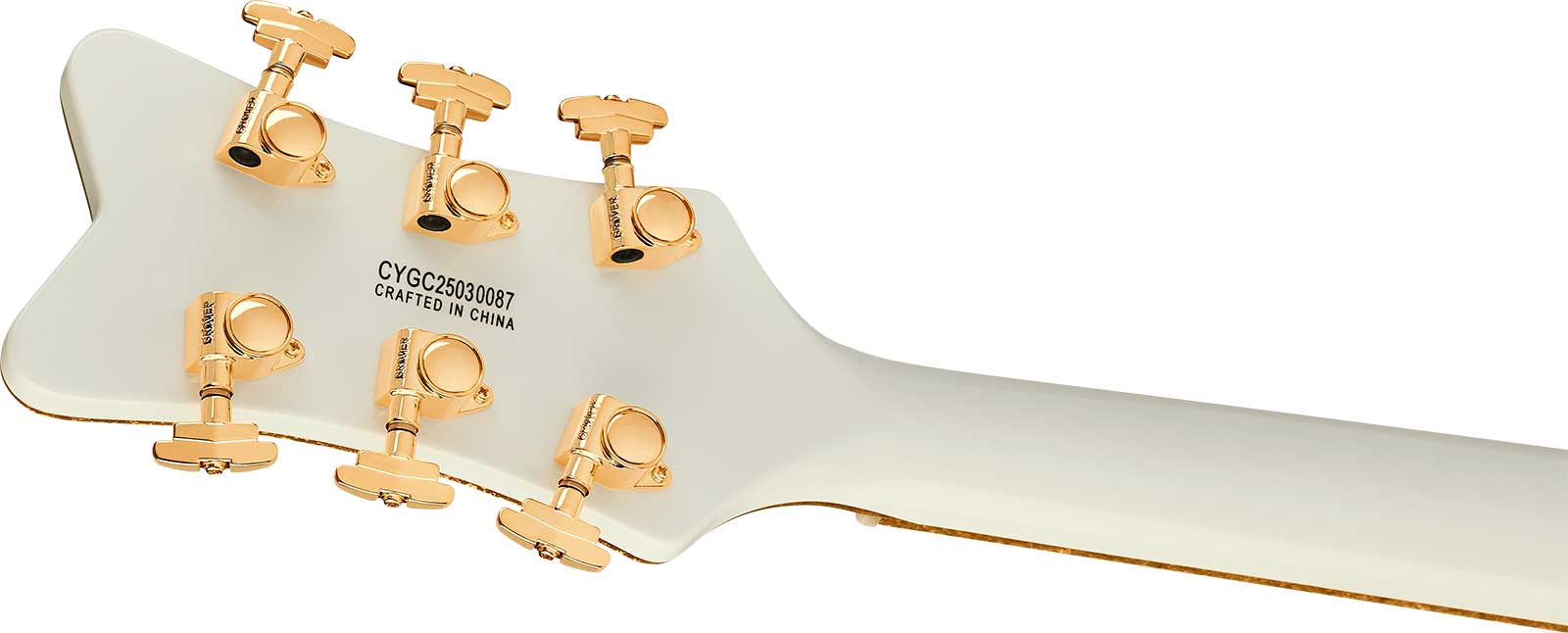 Gretsch Falcon Hollowbody Sc Bigsby Synchromatic 2h Trem Eb - Snowcrest White - Guitarra eléctrica semi caja - Variation 3