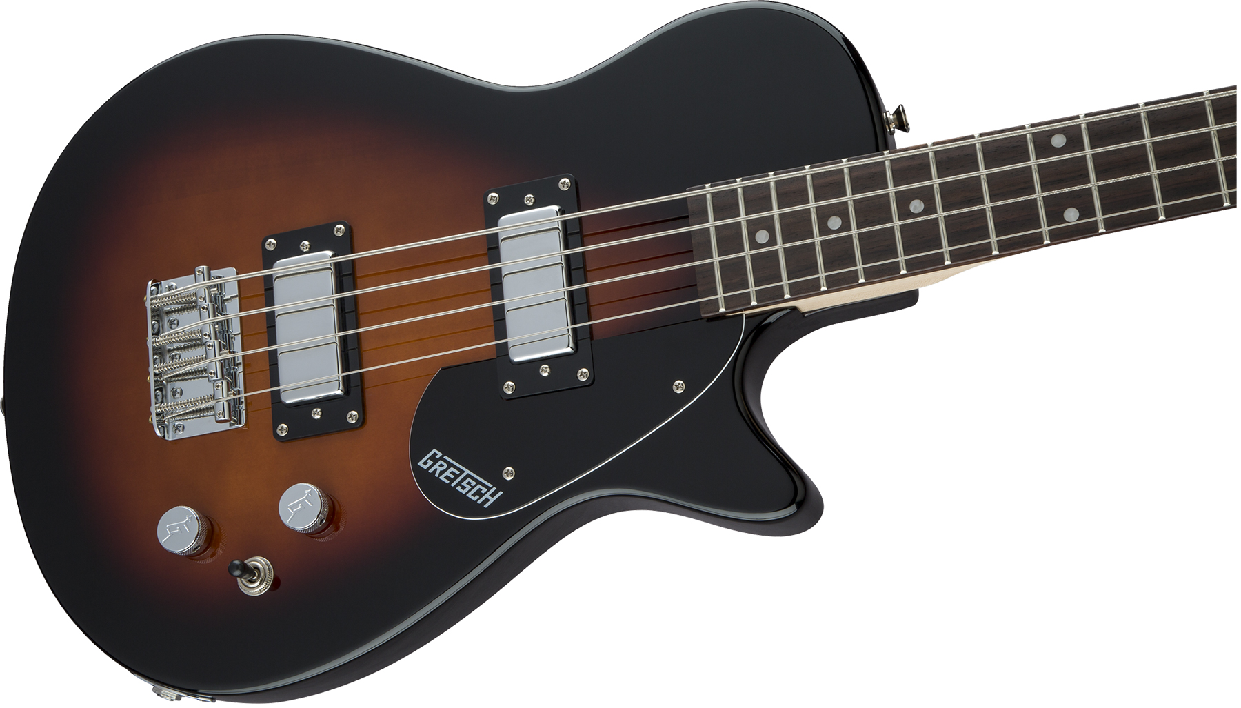 Gretsch G2220 Electromatic Junior Jet Bass Ii Short-scale 2019 Hh Wal - Tobacco Sunburst - Bajo eléctrico para niños - Variation 2