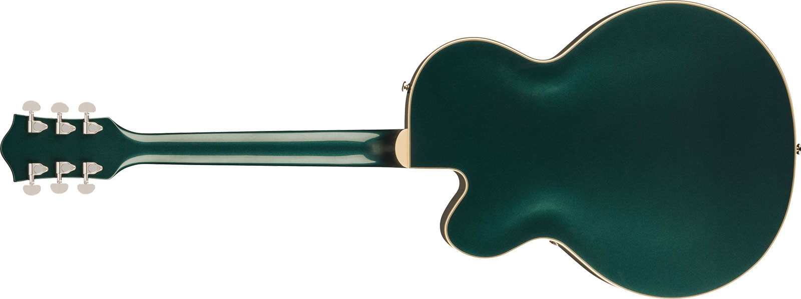 Gretsch G2420 Streamliner Hollow Body With Chromatic Ii 2h Ht Lau - Cadillac Green - Guitarra elécrica Jazz cuerpo acústico - Variation 1