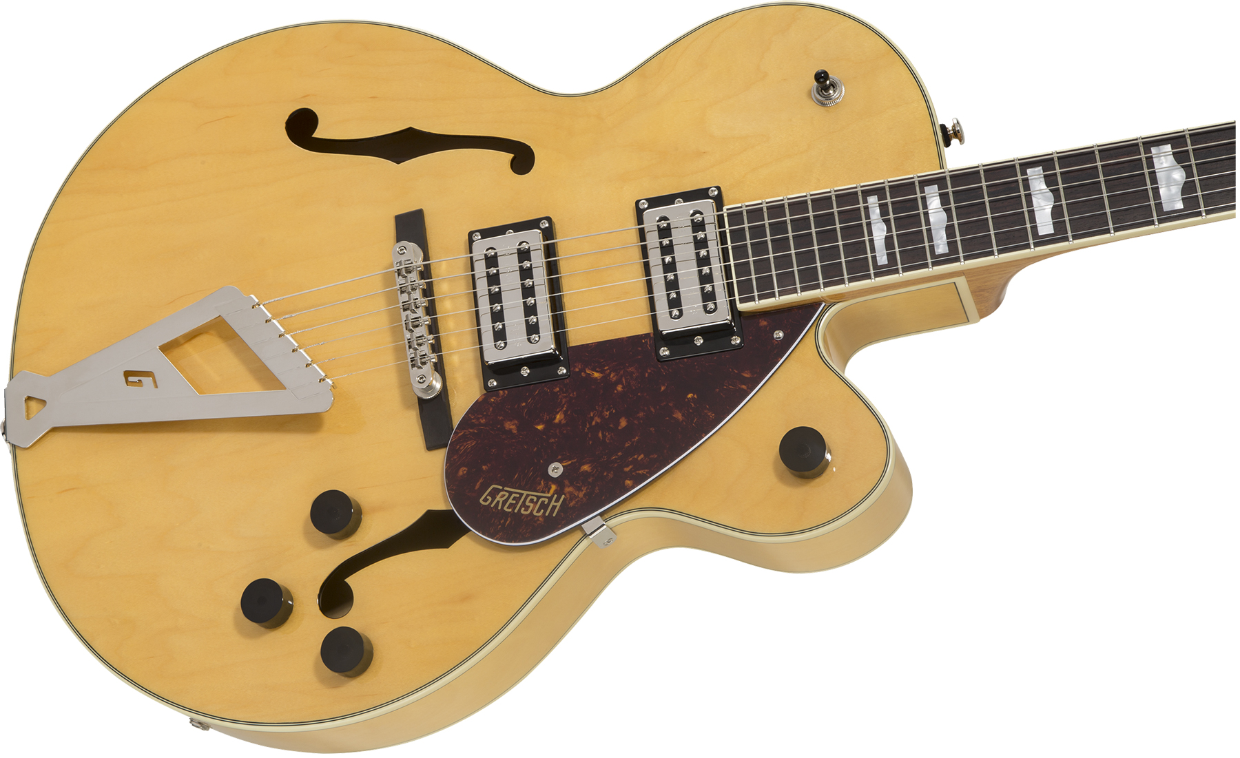 Gretsch G2420 Streamliner Hollow Body With Chromatic Ii Hh Ht Lau - Village Amber - Guitarra eléctrica semi caja - Variation 2