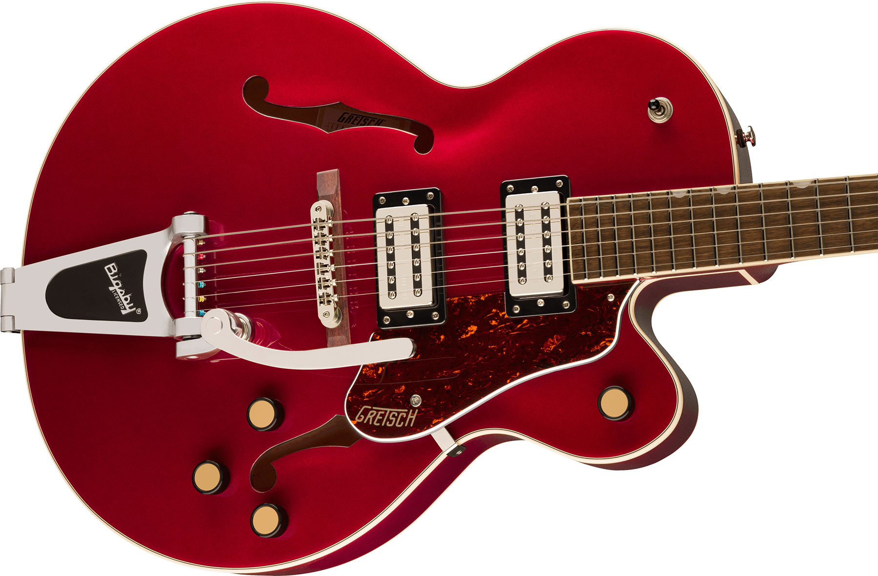 Gretsch G2420t Streamliner Hollow Body Bigsby 2h Trem Lau - Brandywine - Guitarra elécrica Jazz cuerpo acústico - Variation 2