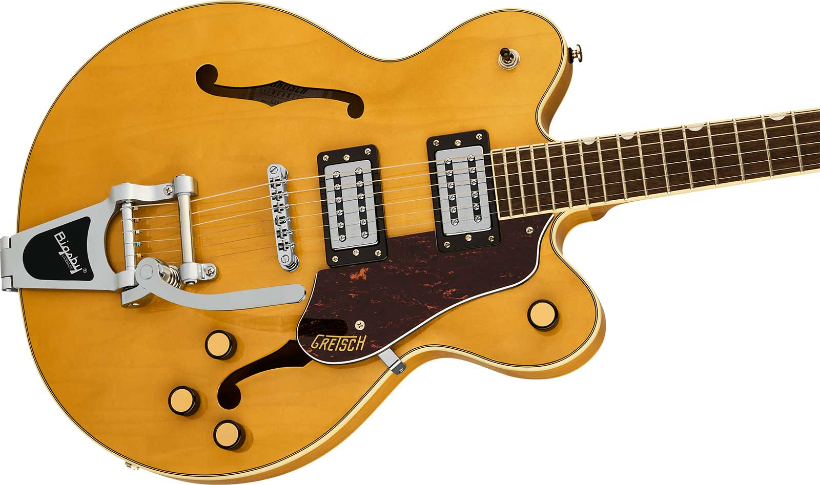 Gretsch G2622t Center Block Dc Bigsby Streamliner 2h Trem Lau - Village Amber - Guitarra eléctrica semi caja - Variation 2
