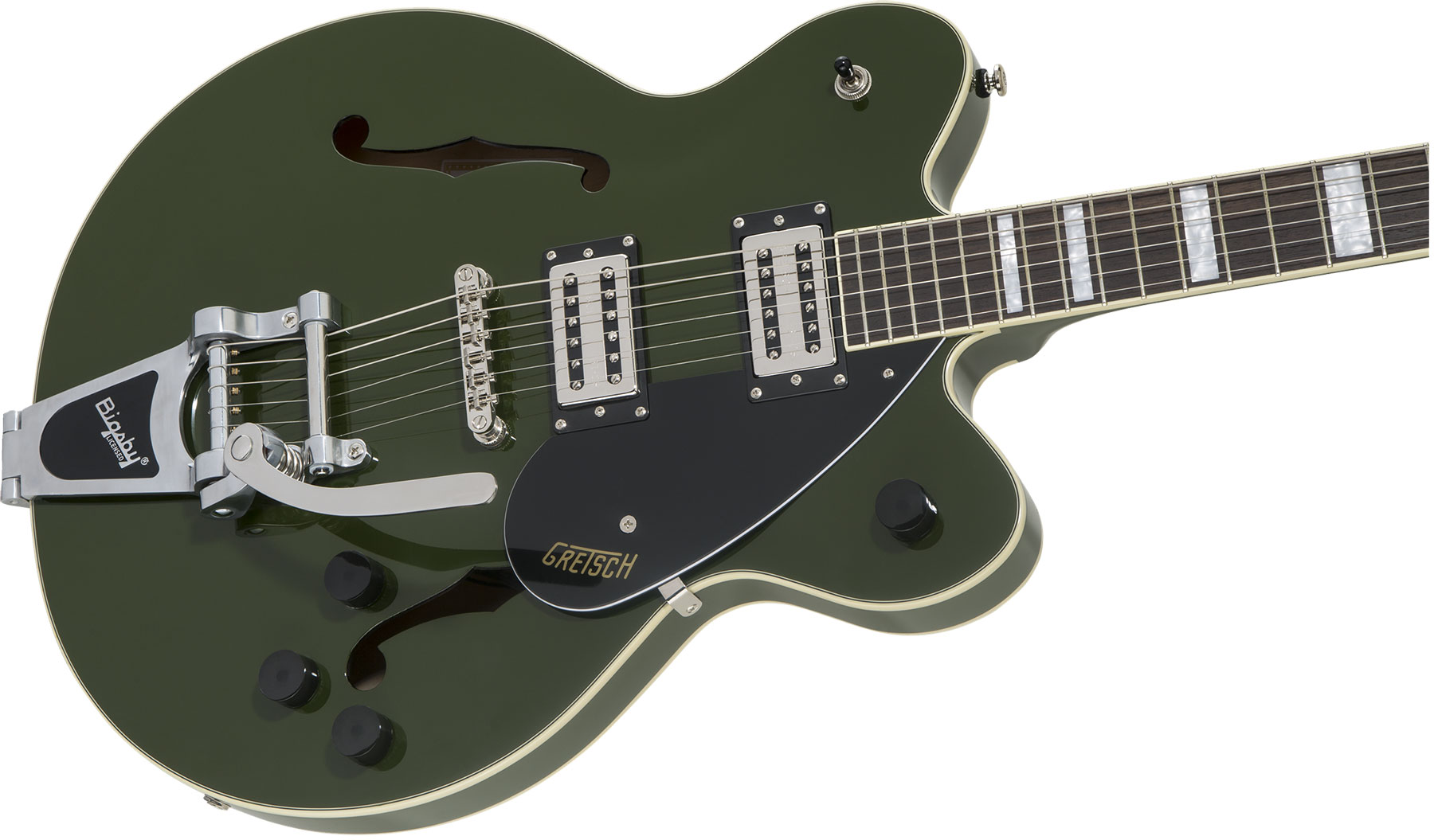 Gretsch G2622t Streamliner Center Block Dc Bigsby Hh Trem Lau - Torino Green - Guitarra eléctrica semi caja - Variation 2