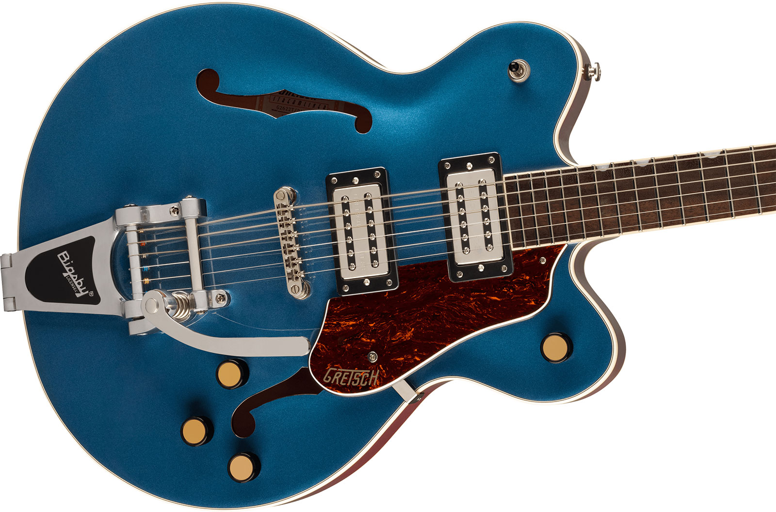 Gretsch G2622t Streamliner Center Block Dc Bigsby 2h Trem Lau - Dark Denim - Guitarra eléctrica semi caja - Variation 2