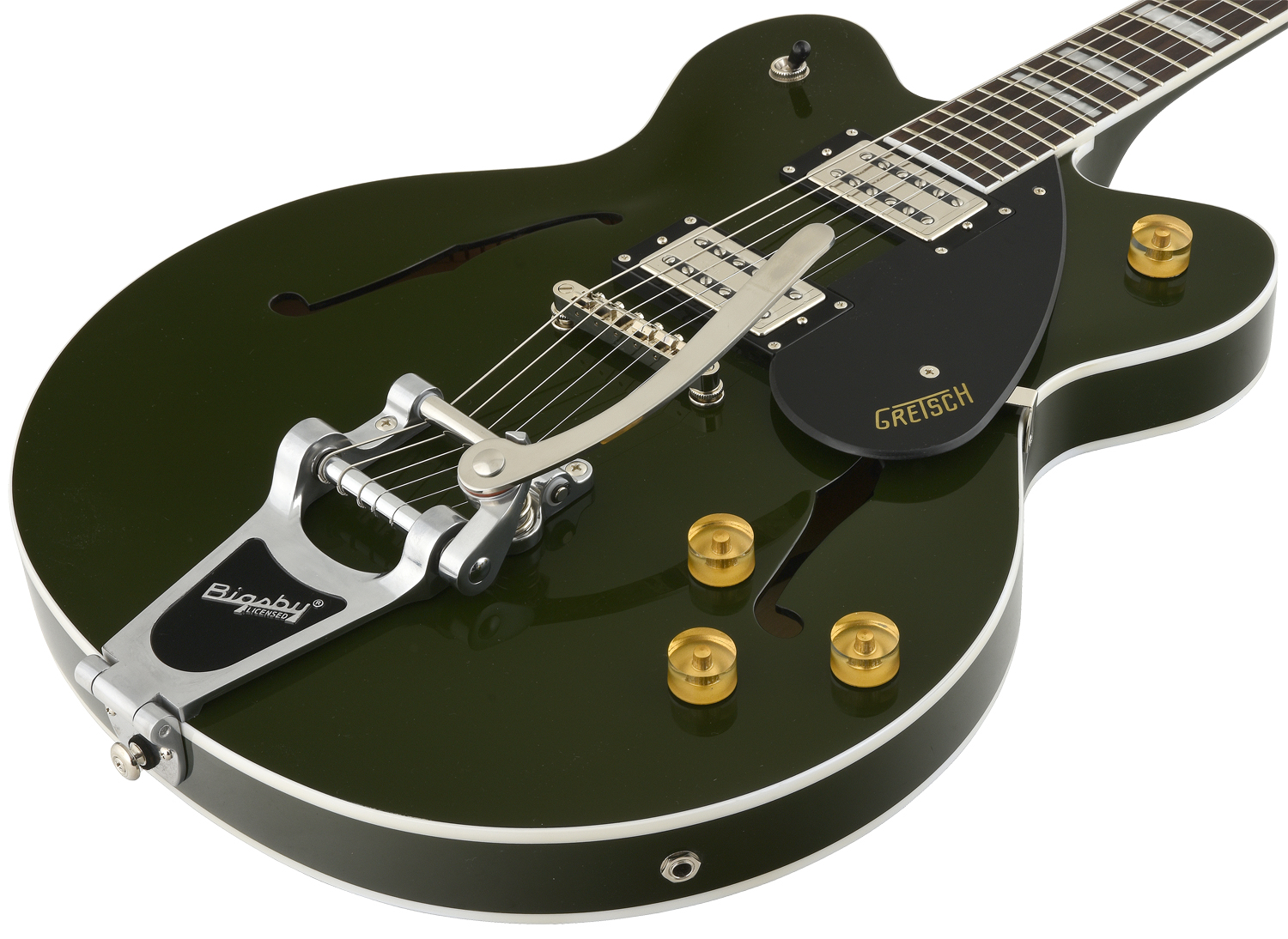 Gretsch G2622t Streamliner Center Block Bigsby - Torino Green - Guitarra eléctrica semi caja - Variation 3