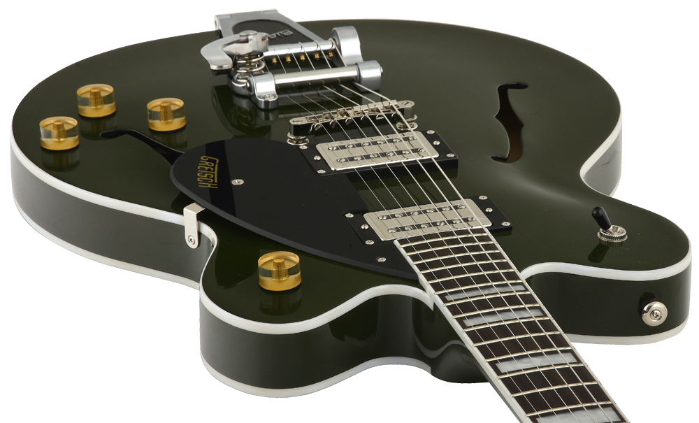 Gretsch G2622t Streamliner Center Block Bigsby - Torino Green - Guitarra eléctrica semi caja - Variation 4