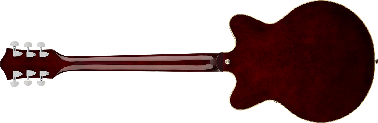 Gretsch G2655 Center Block Jr Dc V-stoptail Streamliner 2h Ht Lau - Black - Guitarra eléctrica de doble corte - Variation 1