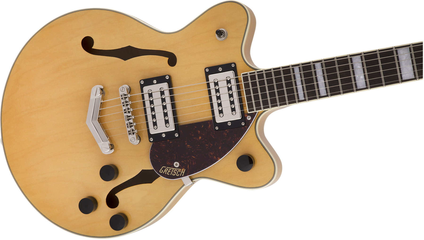 Gretsch G2655 Streamliner Center Block Jr Stoptail Hh Ht Lau - Village Amber - Guitarra eléctrica semi caja - Variation 2
