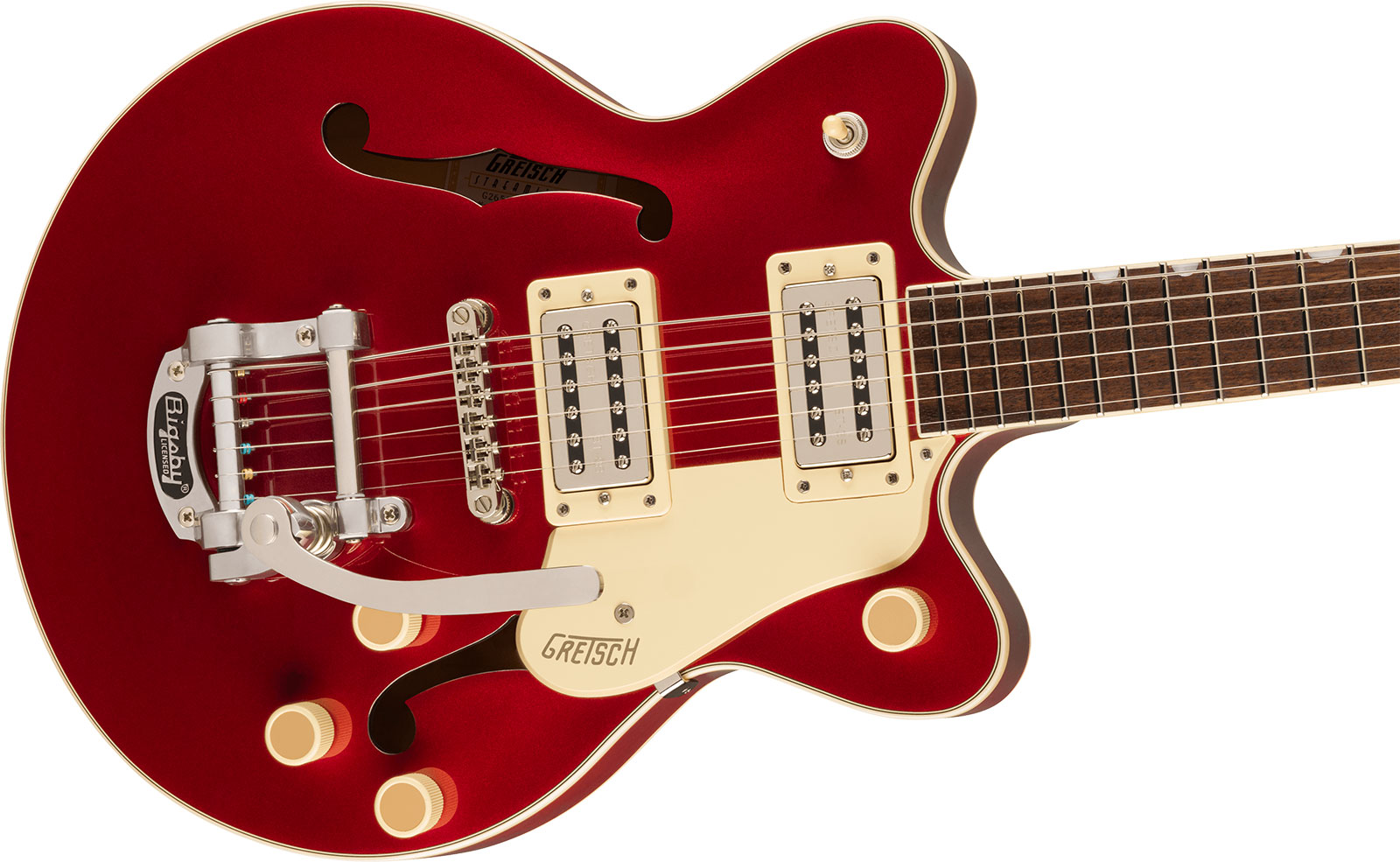 Gretsch G2655t Streamliner Center Block Jr Dc Bigsby 2h Trem Lau - Brandywine - Guitarra eléctrica de doble corte - Variation 2