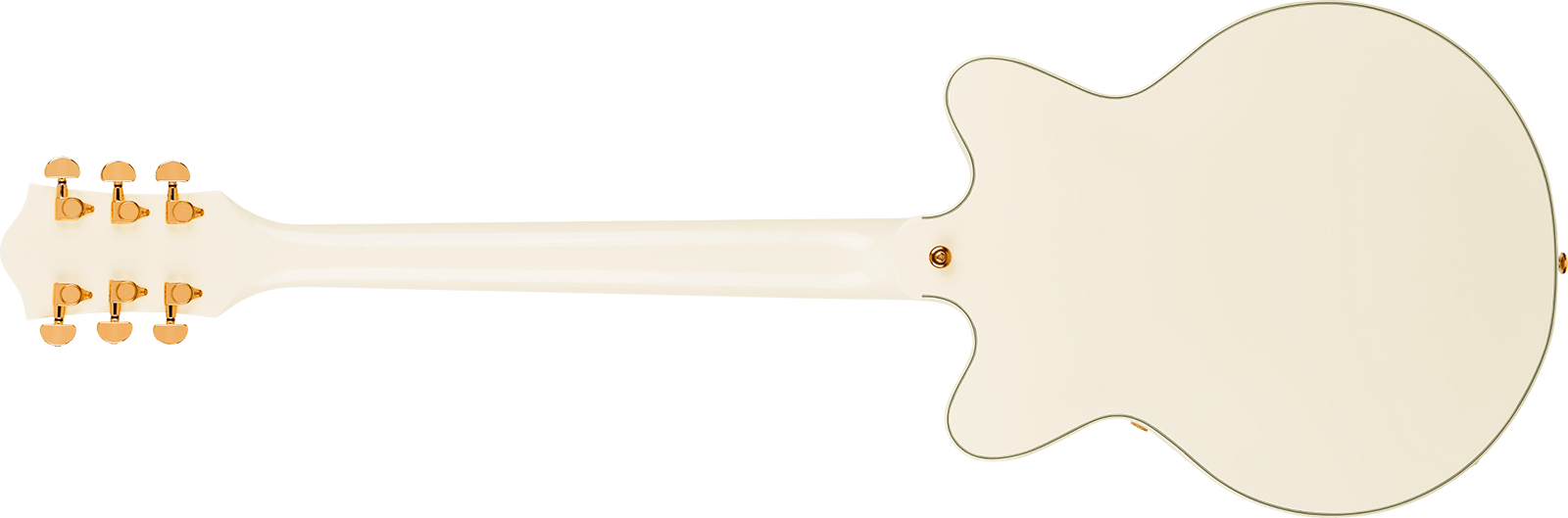 Gretsch G2655tg Center Block Jr Dc Bigsby Streamliner Ltd 2h Trem Lau - Vintage White - Guitarra eléctrica semi caja - Variation 1