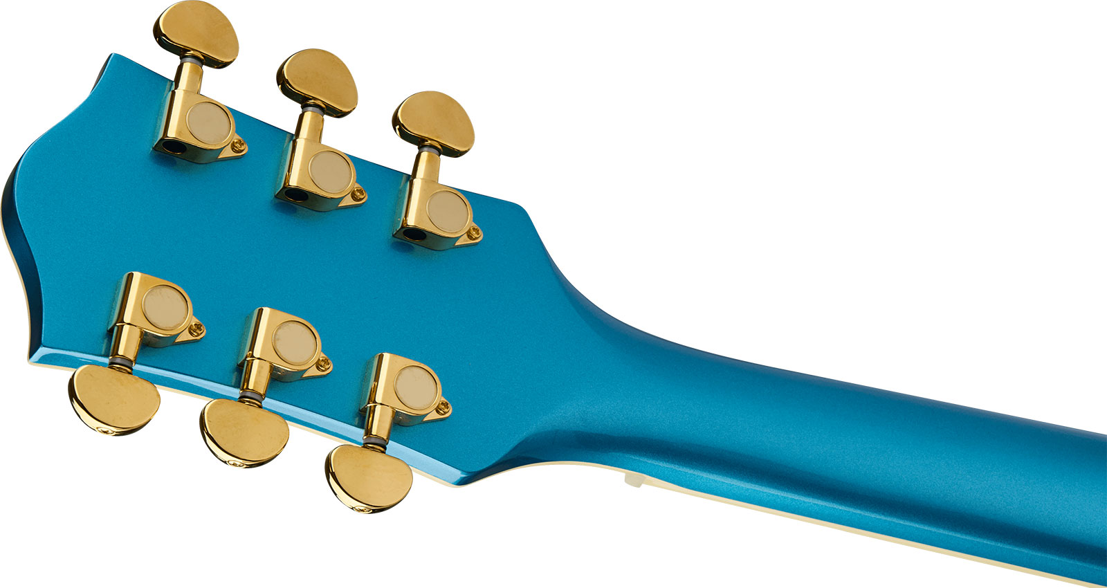 Gretsch G2655tg Center Block Jr Dc Bigsby Streamliner Ltd 2h Trem Lau - Riviera Blue - Guitarra eléctrica semi caja - Variation 3