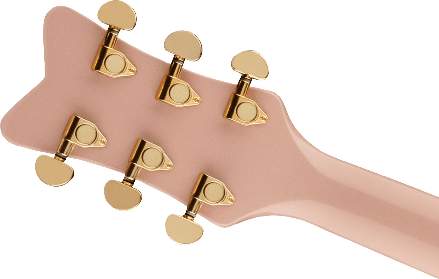 Gretsch G5021e Rancher Penguin Parlor Epicea Erable Lau - Shell Pink - Guitarra electro acustica - Variation 3