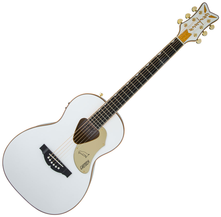Guitarra electro acustica Gretsch G5021WPE Rancher Penguin - white