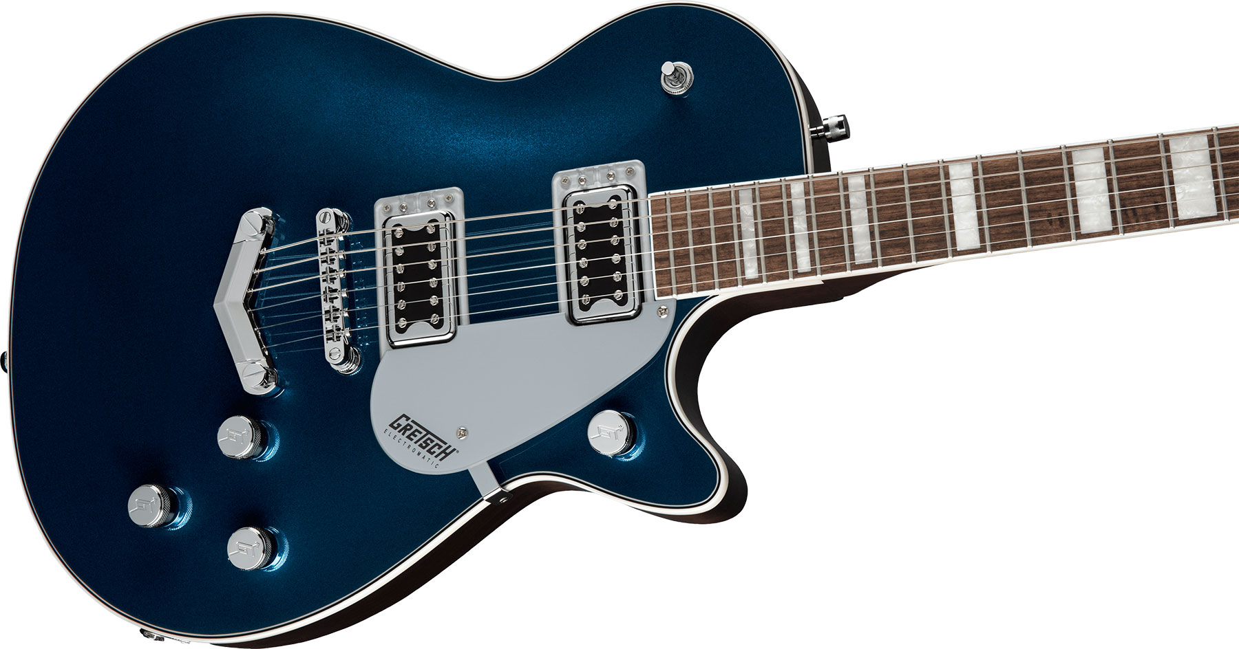 Gretsch G5220 Jet Bt Singlecut Vstoptail Electromatic Hh Ht Lau - Midnight Sapphire - Guitarra eléctrica de corte único. - Variation 2