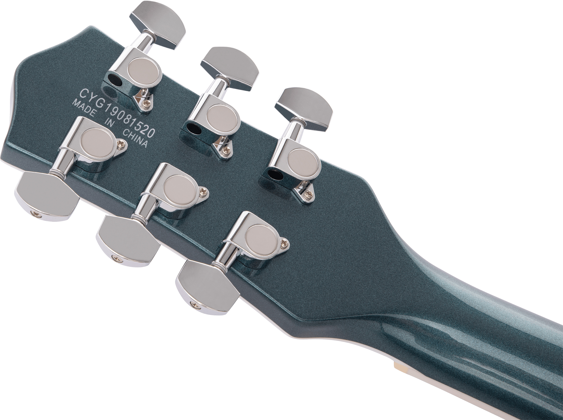 Gretsch G5222 Electromatic Double Jet Bt V-stoptail Hh Ht Lau - Jade Grey Metallic - Guitarra eléctrica de doble corte - Variation 3