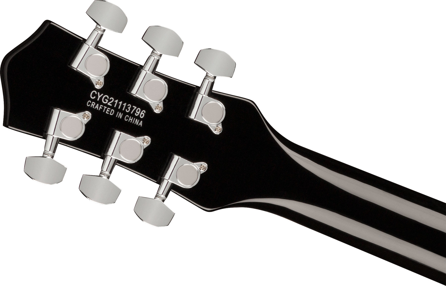 Gretsch G5222 Electromatic Double Jet Bt V-stoptail Hh Ht Lau - Black - Guitarra eléctrica de doble corte - Variation 3
