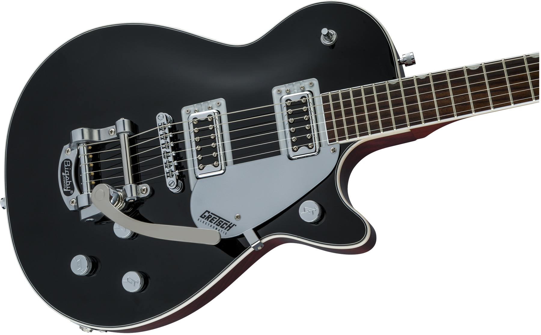 Gretsch G5230t Electromatic Jet Ft Single-cut Bigsby Hh Trem Wal - Black - Guitarra eléctrica de corte único. - Variation 2