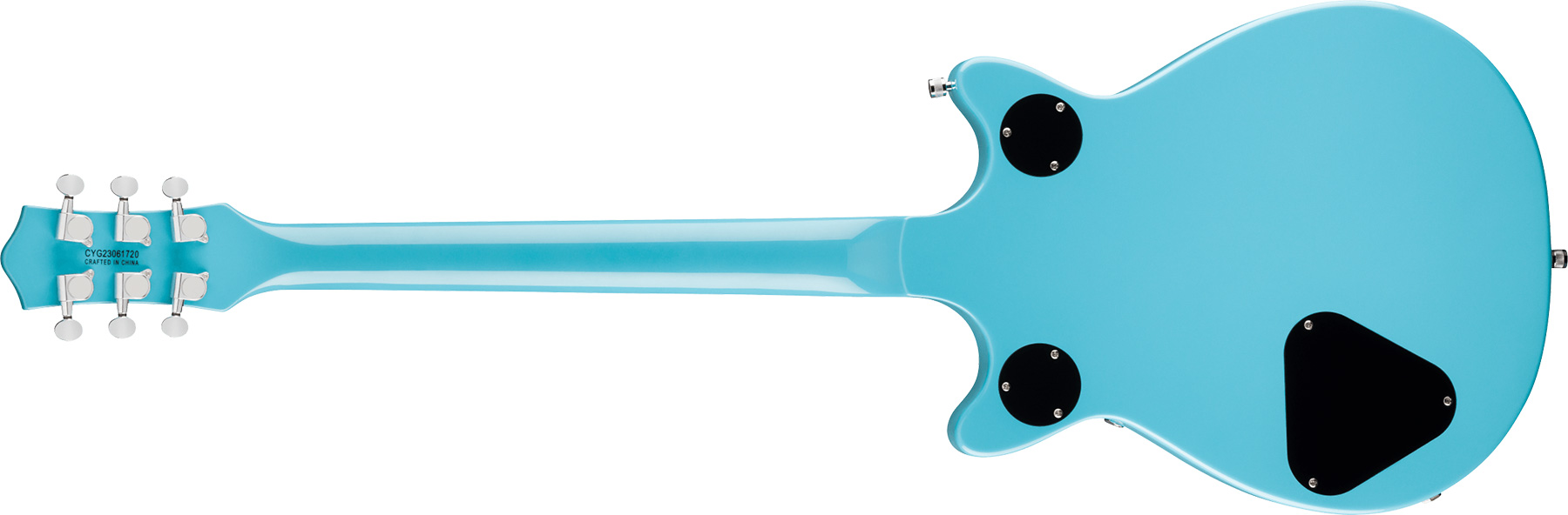 Gretsch G5232t Bigsby Electromatic Double Jet Ft 2h Trem Lau - Kailani Blue - Guitarra eléctrica de doble corte - Variation 1