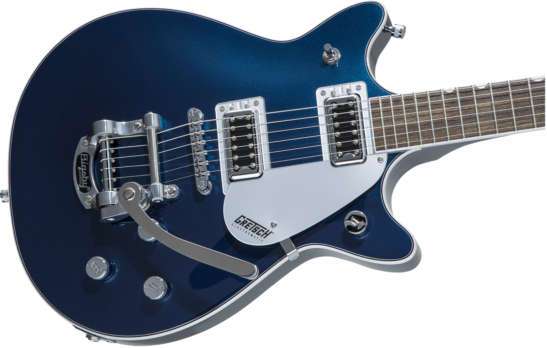 Gretsch G5232t Electromatic Double Jet Ft 2019 Hh Bigsby Lau - Midnight Sapphire - Guitarra eléctrica de doble corte - Variation 2