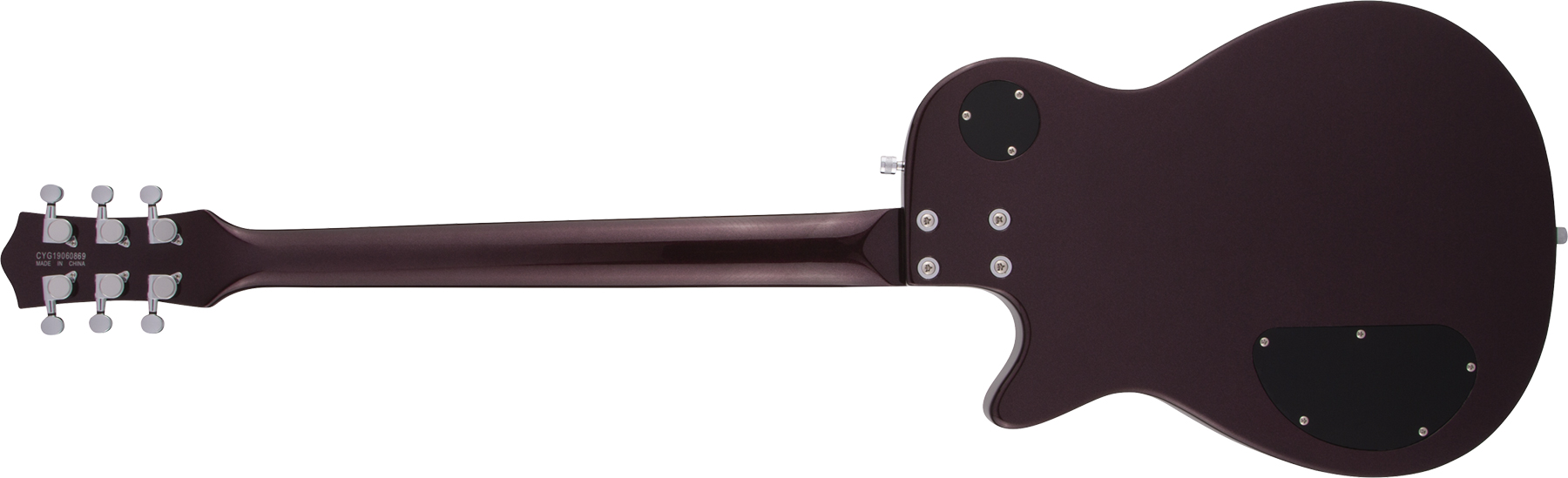 Gretsch G5260 Electromatic Jet V-stoptail Hh Ht Lau - Dark Cherry Metallic - Guitarra eléctrica barítono - Variation 1