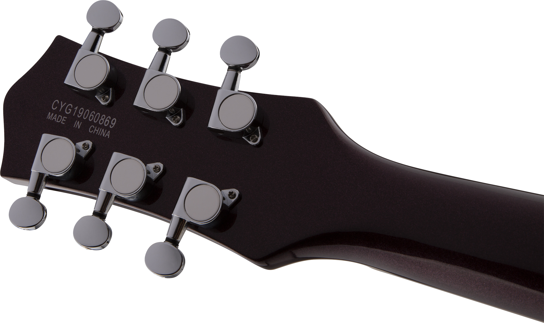 Gretsch G5260 Electromatic Jet V-stoptail Hh Ht Lau - Dark Cherry Metallic - Guitarra eléctrica barítono - Variation 3