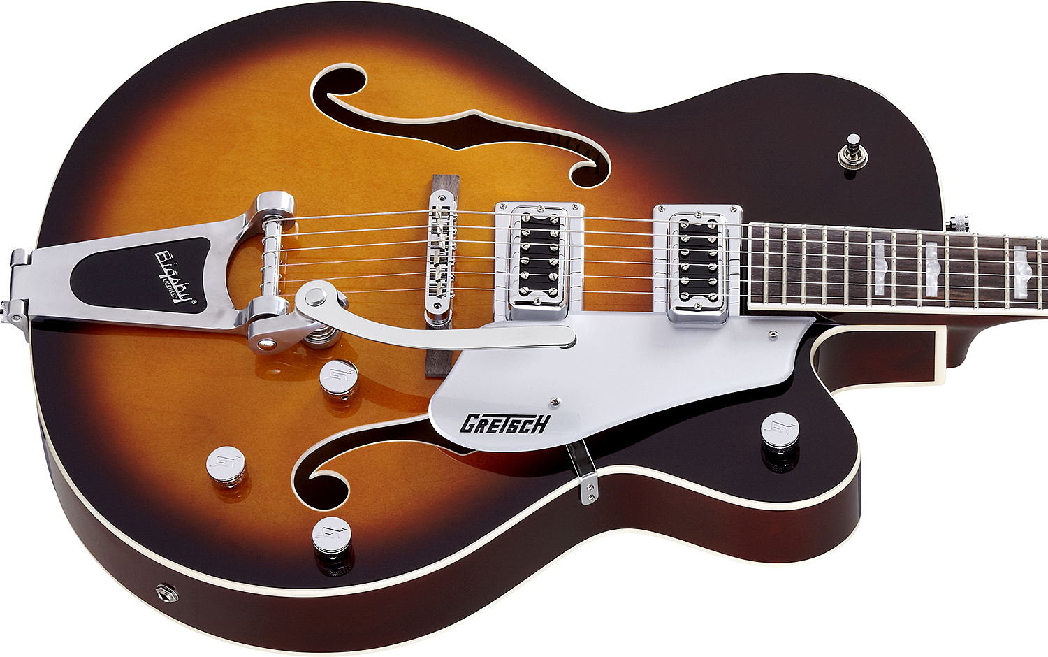 Gretsch G5420t Bigsby Electromatic Hollow. 2012 Sunburst - Guitarra elécrica Jazz cuerpo acústico - Variation 1