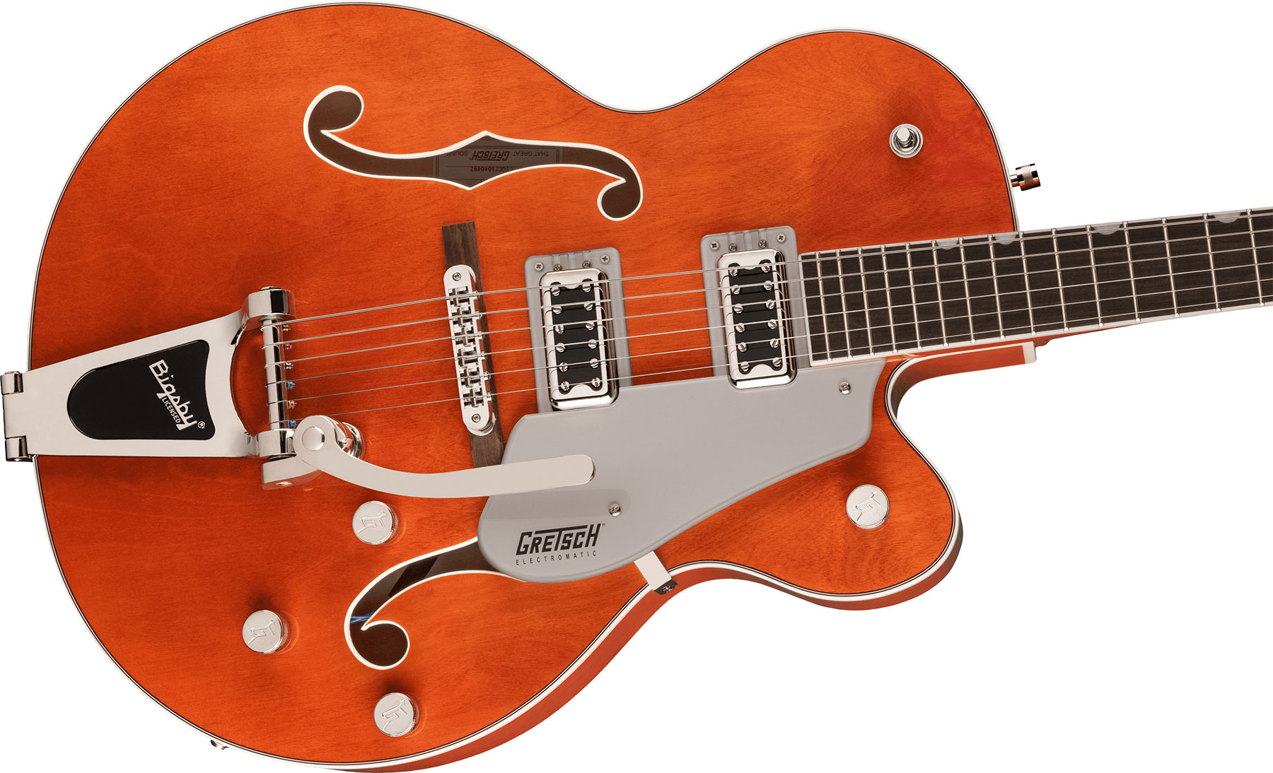 Gretsch G5420t Classic Electromatic Hollow Body Hh Trem Bigsby Lau - Orange Stain - Guitarra eléctrica semi caja - Variation 2