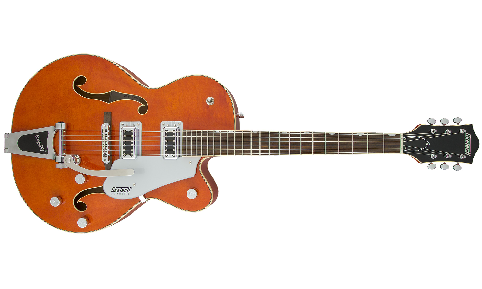 Gretsch G5420t Electromatic Hollow Body 2016 - Orange Stain - Guitarra elécrica Jazz cuerpo acústico - Variation 1