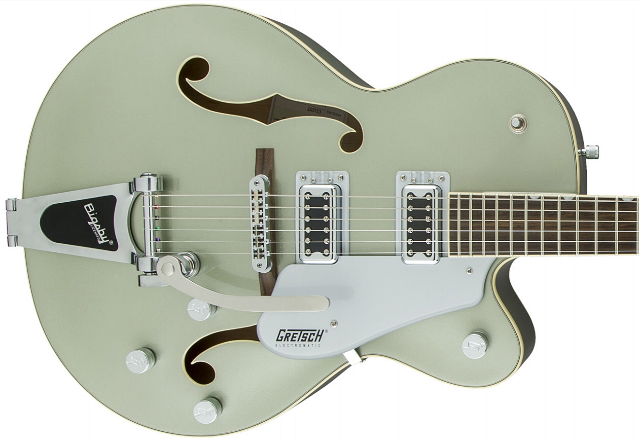 Gretsch G5420t Electromatic Hollow Body 2016 - Aspen Green - Guitarra eléctrica semi caja - Variation 2