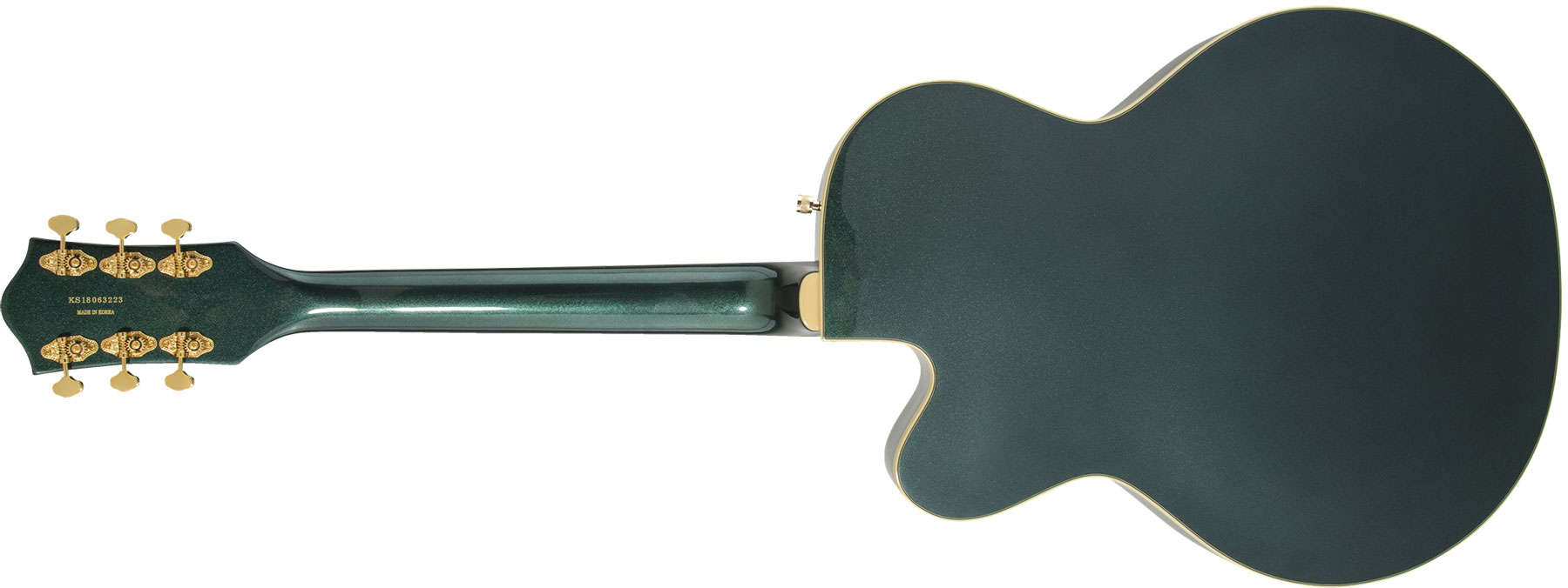 Gretsch G5420tg Electromatic Hollow Body Ltd Bigsby Rw - Cadillac Green - Guitarra elécrica Jazz cuerpo acústico - Variation 1