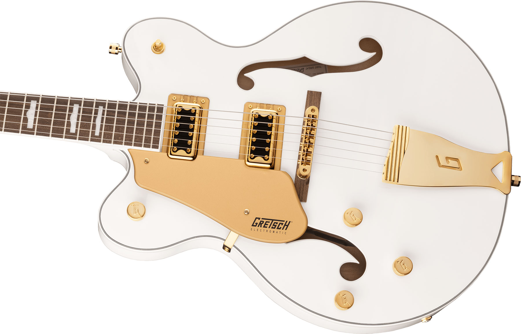 Gretsch G5422glh Electromatic Classic Hollow Body Dc Gaucher 2h Ht Lau - Snowcrest White - Guitarra electrica para zurdos - Variation 2