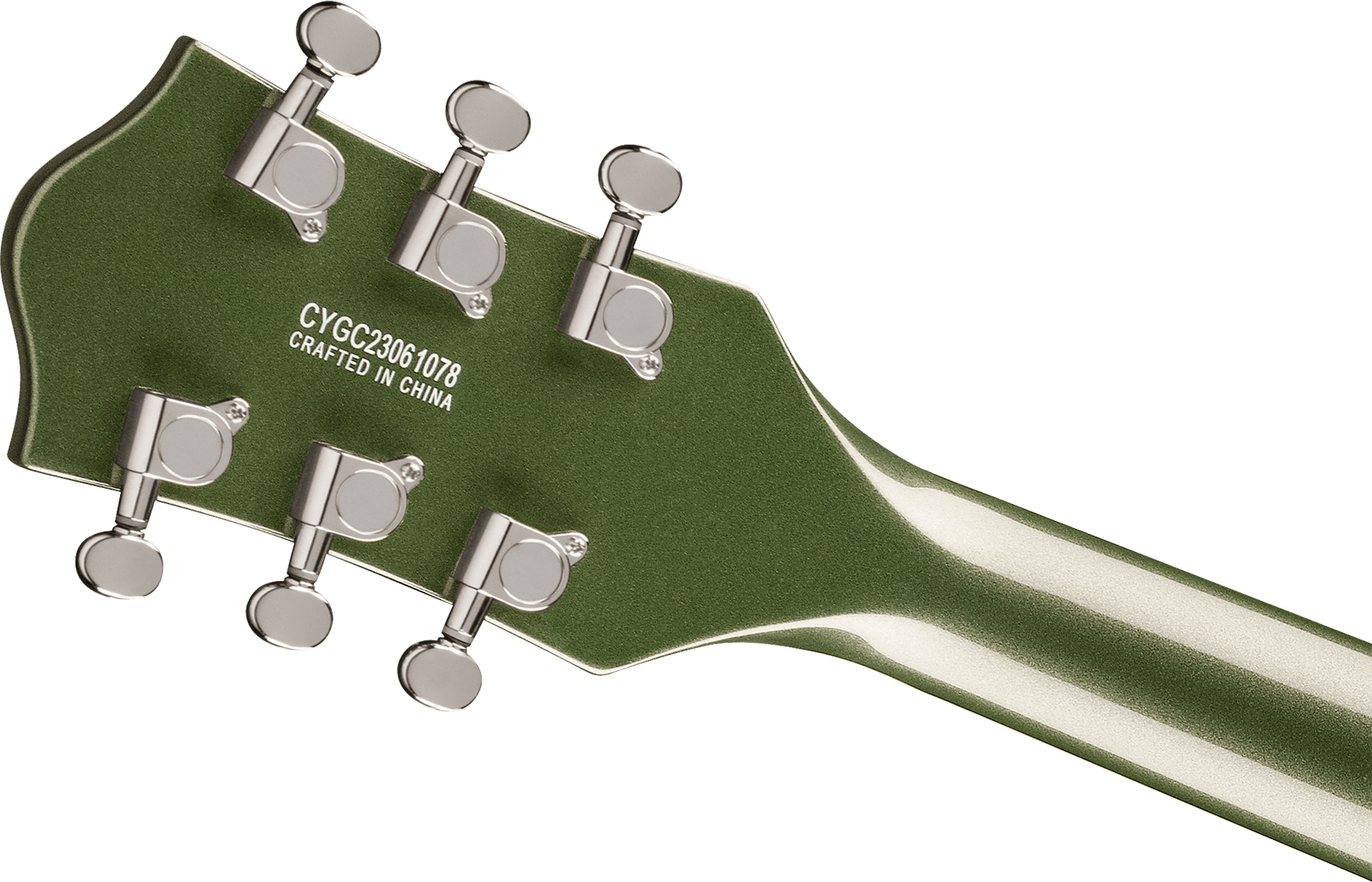 Gretsch G5622 Center Bloc Double Cut V-stoptail Electromatic 2h Ht Lau - Olive Metallic - Guitarra eléctrica semi caja - Variation 3