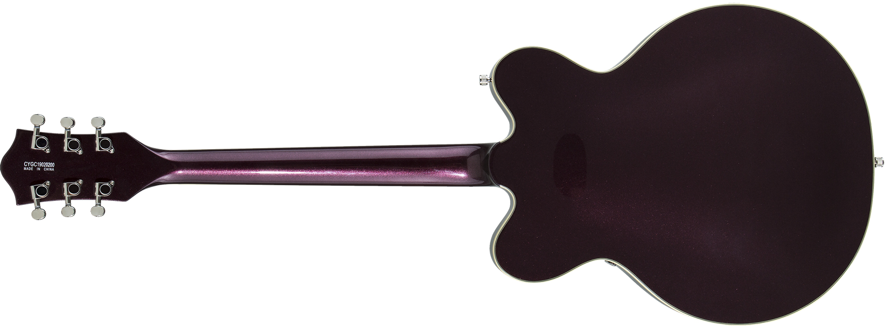 Gretsch G5622t Center Bloc Double Cut Bigsby Electromatic 2019 Hh Lau - Dark Cherry Metallic - Guitarra eléctrica semi caja - Variation 1