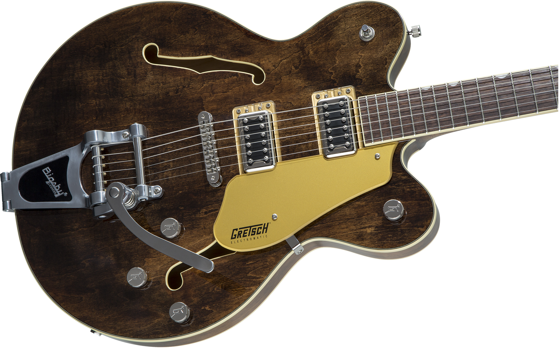 Gretsch G5622t Center Bloc Double Cut Bigsby Electromatic 2019 Hh Lau - Imperial Stain - Guitarra eléctrica semi caja - Variation 2