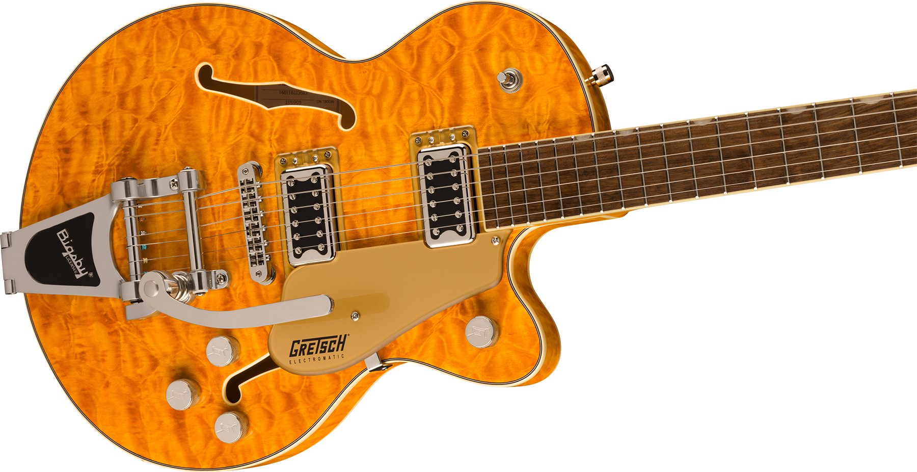 Gretsch G5655t-qm Electromatic Center Block Jr. Bigsby 2h Trem Lau - Speyside - Guitarra eléctrica semi caja - Variation 2