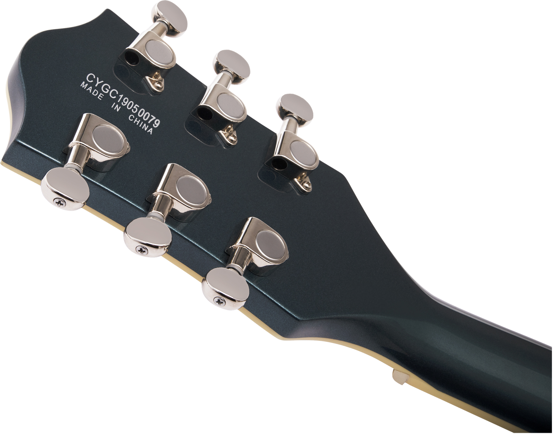 Gretsch G5655t Streamliner Center Block Jr Single-cut Bigsby Hh Trem Lau - Jade Grey Metallic - Guitarra eléctrica semi caja - Variation 3
