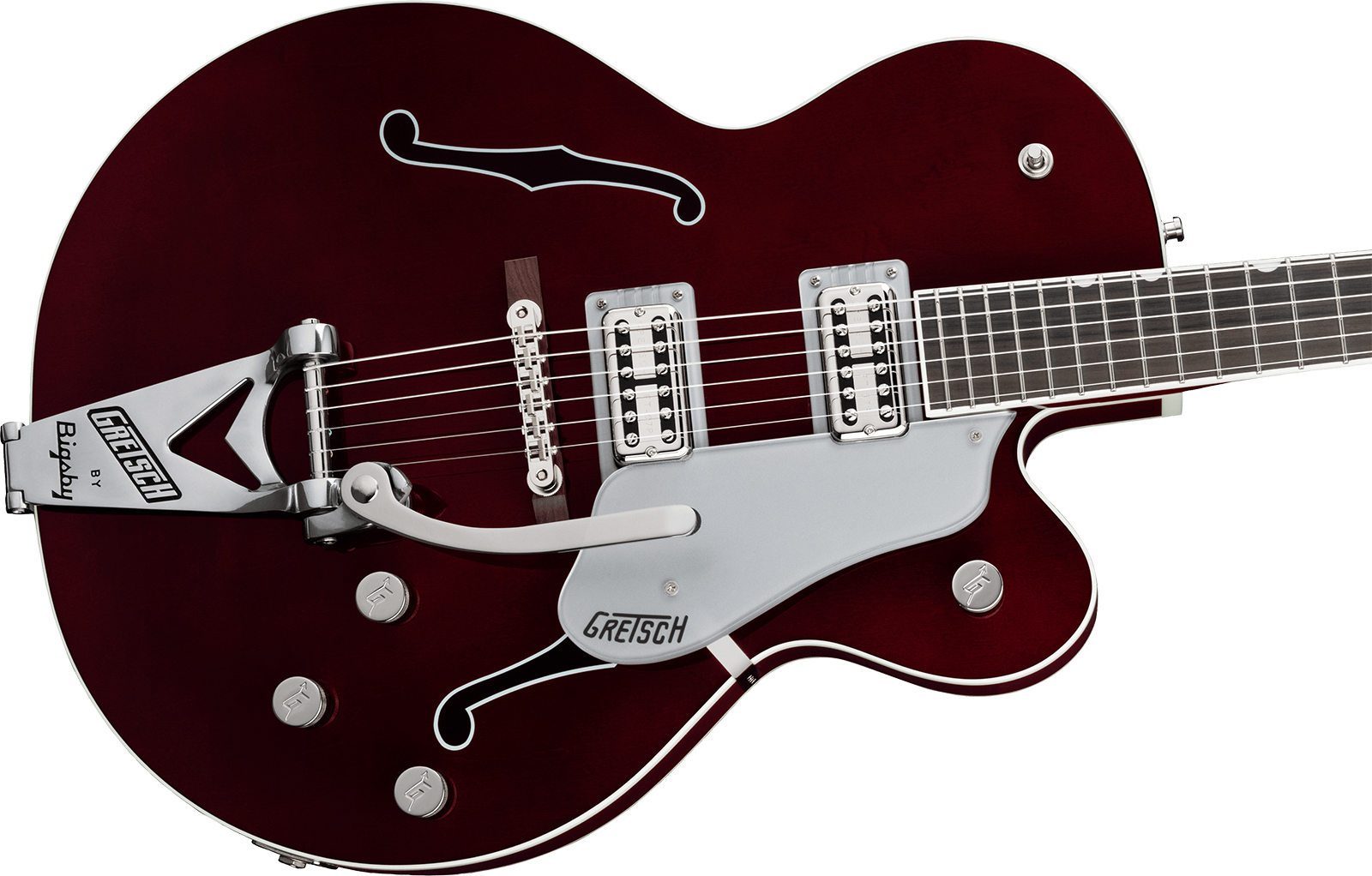 Gretsch G6119t-et Tennessee Rose Electrotone Bigsby Players Ed. Pro Jap Eb - Deep Cherry Stain - Guitarra elécrica Jazz cuerpo acústico - Variation 2