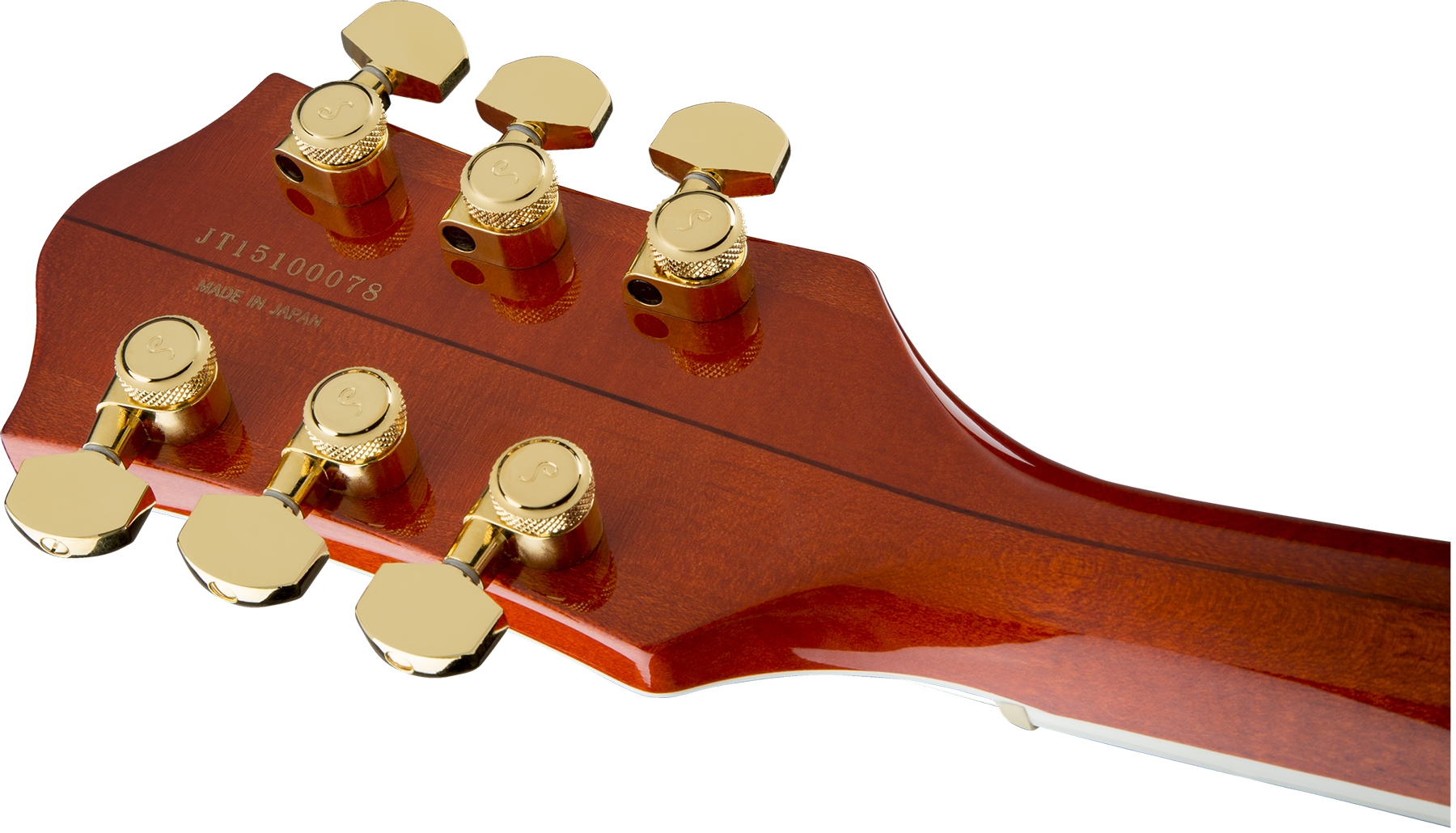 Gretsch G6120tfm Players Edition Nashville Pro Jap Bigsby Eb - Orange Stain - Guitarra eléctrica semi caja - Variation 3