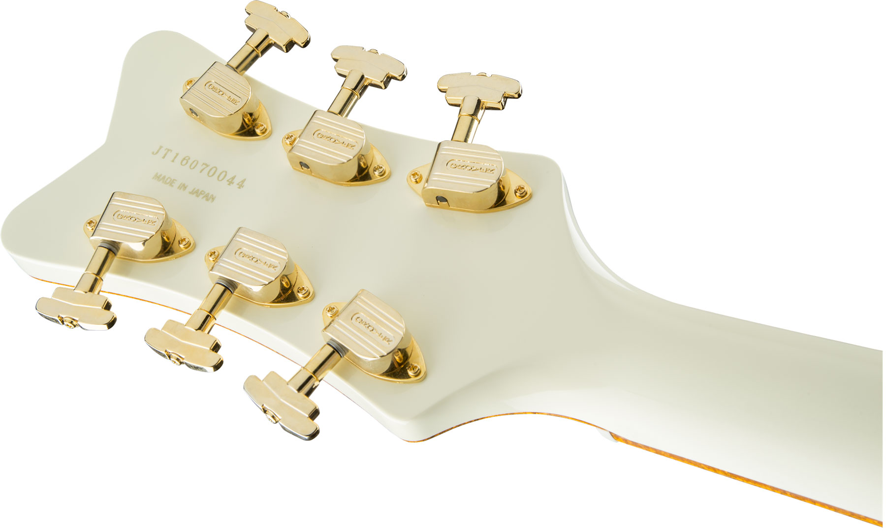 Gretsch G6134t-58 Penguin Bigsby Vintage Select  Pro Jap 2h Trem Eb - Vintage White - Guitarra eléctrica de corte único. - Variation 3