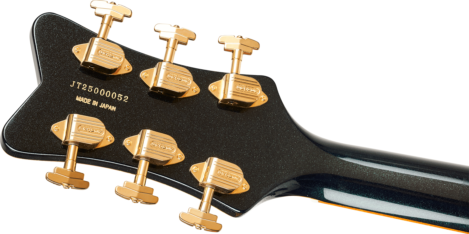 Gretsch G6134tg-58 Penguin Ltd Pro Jap 2h Trem Eb - Emerald Night - Guitarra eléctrica de corte único. - Variation 4