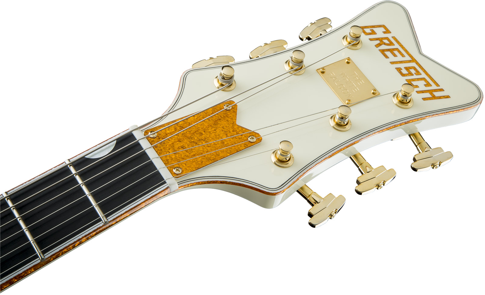 Gretsch G6136t-59 Falcon Vintage Select Edition Hollow Body Pro Jap  2h Tv Jones Trem Eb - Vintage White - Guitarra elécrica Jazz cuerpo acústico - Va