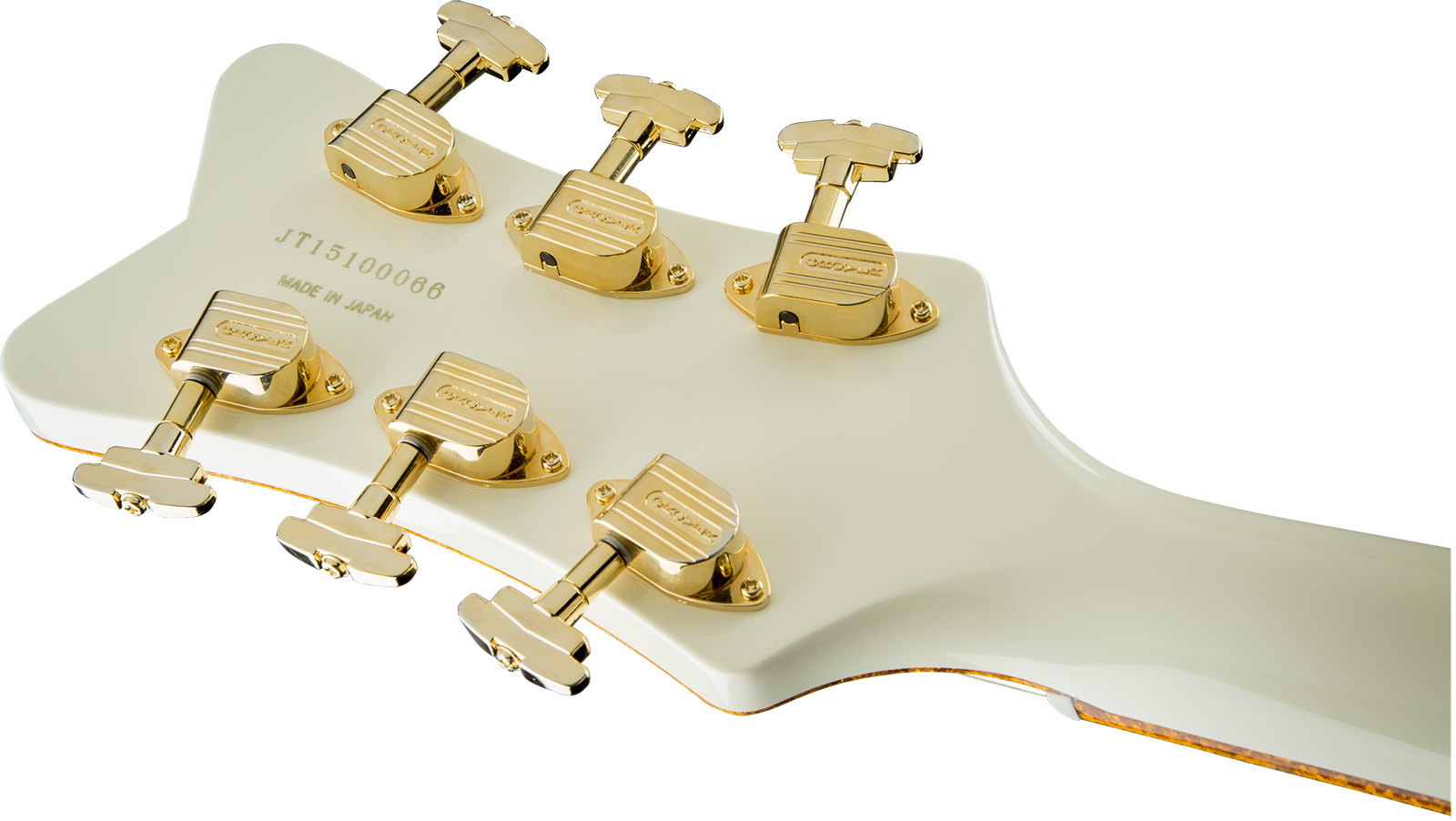 Gretsch G6136t-59 Falcon Vintage Select Edition Hollow Body Pro Jap  2h Tv Jones Trem Eb - Vintage White - Guitarra elécrica Jazz cuerpo acústico - Va