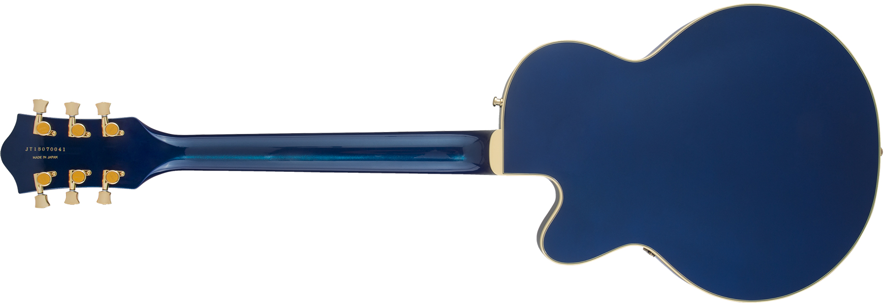 Gretsch G6659tg Broadkaster Jr Center Bloc Sc Players Edition Nashville Pro Jap Bigsby Eb - Azure Metallic - Guitarra elécrica Jazz cuerpo acústico - 