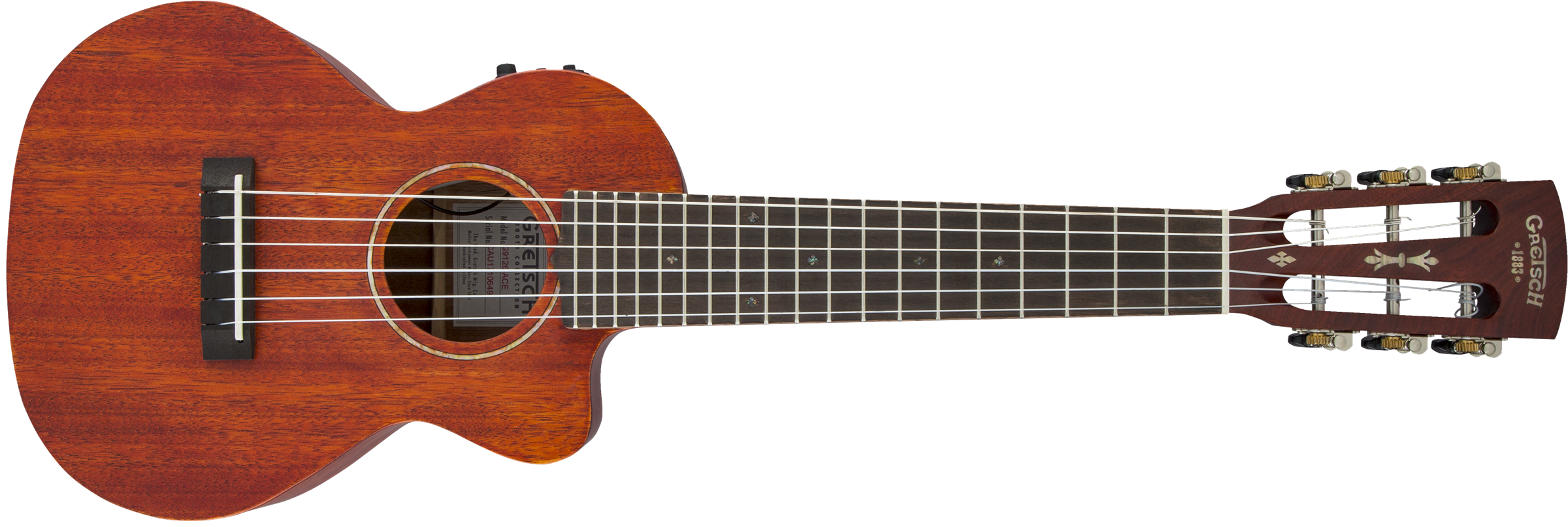 Gretsch G9126 A.c.e. Guitar Ukulele - Honey Mahogany Stain - Guitalele - Variation 1