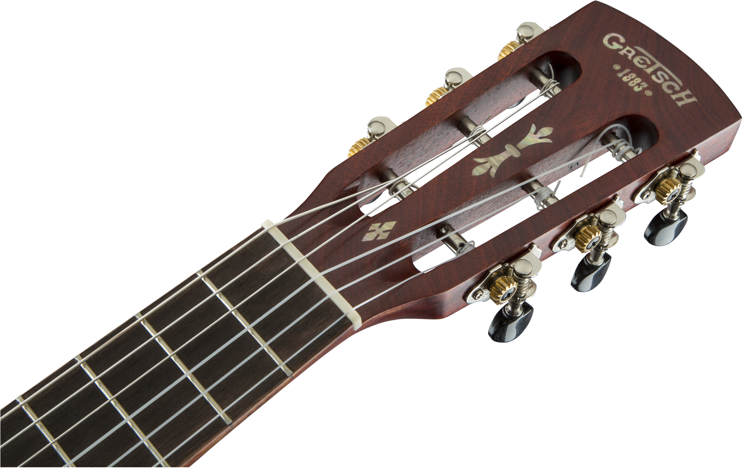 Gretsch G9126 A.c.e. Guitar Ukulele - Honey Mahogany Stain - Guitalele - Variation 4