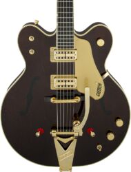 Guitarra elécrica jazz cuerpo acústico Gretsch Professional G6122T-62 Vintage Select Edition '62 Chet Atkins Country Gentleman Hollow Body Bigsby (Japan) - Walnut stain