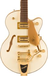 Guitarra eléctrica semi caja Gretsch Electromatic Chris Rocha Broadkaster Jr. Center Block - Vintage white