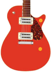 Guitarra eléctrica de corte único. Gretsch G2217 Streamliner Junior Jet Club Ltd - Fiesta red