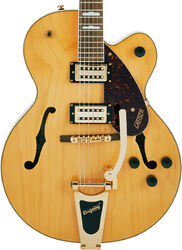 Guitarra eléctrica semi caja Gretsch G2410TG Streamliner Hollow Body Single-Cut Bigsby - Village amber