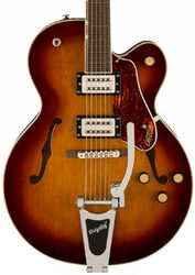 Guitarra elécrica jazz cuerpo acústico Gretsch G2420T Streamliner Hollow Body with Bigsby - Havana burst